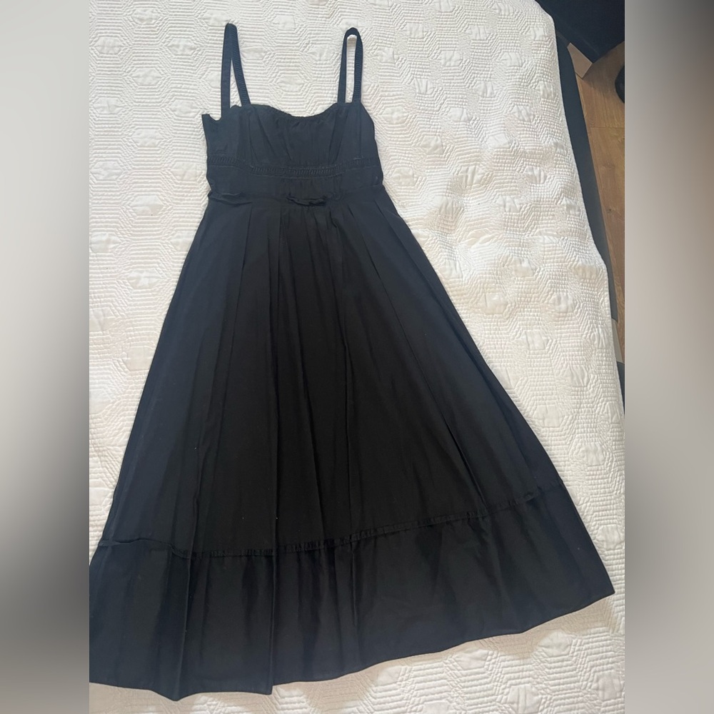 Zara Black Midi Dress